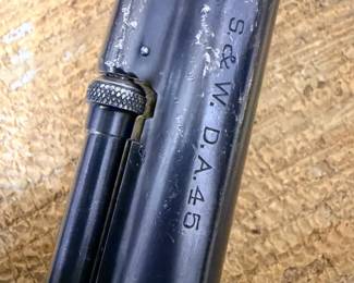 S&W 1917, "S&W D.A. 45" barrel stamp.