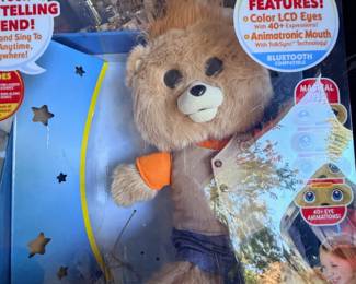 Teddy Ruxpin in box
