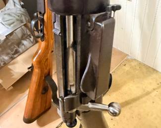 Springfield Krag .30-40, action close-up.