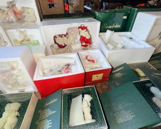 Holiday and collectible figurines - assorted boxes