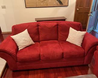 Burgundy Couch