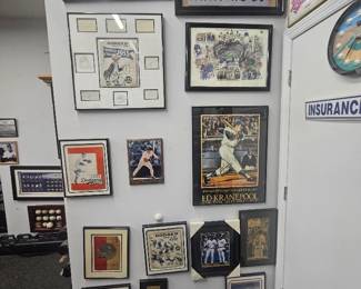 SIGNED VINTAGE 40'S 50'S BROOKLYN DODGERSYEARBOOKS