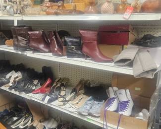 LOTS OF LASIES SHOES AND BOOTS NEW