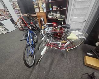 BIKES 1957 REPRODUCTION SCHWINN BIKE ,HUFFY, VINTAGE SCHWINN BIKE