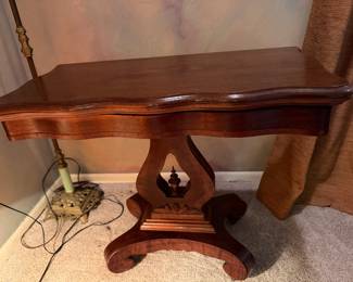 Empire c1840 film-top game table