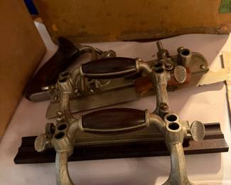 Stanley Universal Plane No 55 with box of cutters