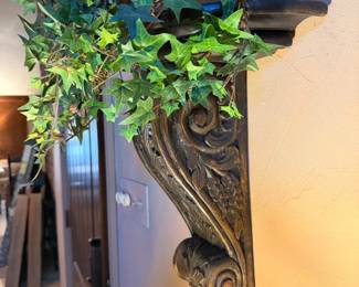one of a pair of wall sconces