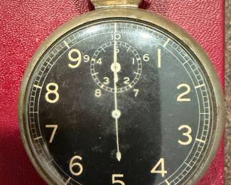 1940's USAAC A-8 bombardiers timer, to determine ground speed, not working, with original box
