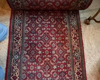 20' wool hall runner