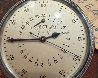 1942 Longines GCT navigator's watch, wound tight