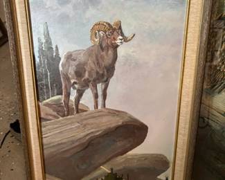 BIG GAME PAINTINGS