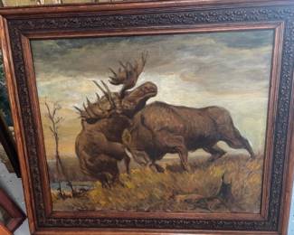 BEAUTIFUL BIG GAME PAINTINGS