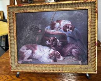 HUNTING DOGS AFTER HUNTING