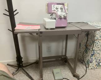 Vintage typewriter cart