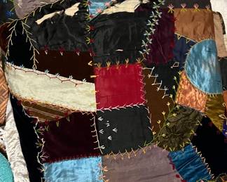 Victorian crazy quilt
