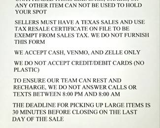 picture rules for estate