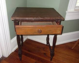 Primitive Table w/Drawer