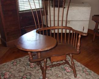 Great WINDSOR Chair w/Writing Arm