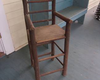 APPALACHIAN Folk Art Chair