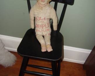 DOLLY DIMPLE Flour Sack Doll