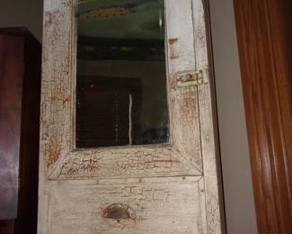 Primitive Cabinet w/Mirror