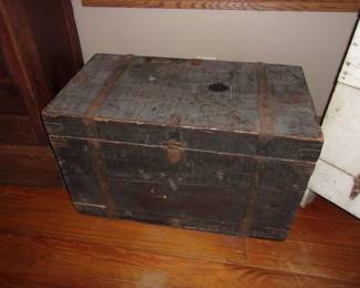 Early Wooden Tool Box