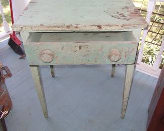 Primitive Table w/Drawer
