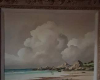 Jon Holt oil painting signed 380.00