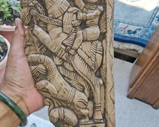 Rajasthan wooden carving 95.00