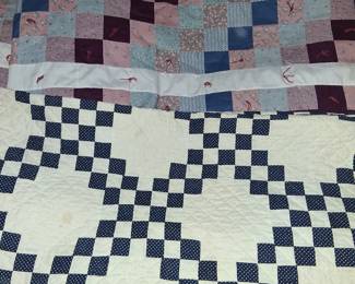 Top quilt 100. SCOTTISH QUILT HISTORICALLY IMPORTANT 600.00