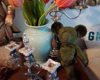 Single candleabra 45.00 pair 750.00