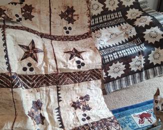 Bark clothes 300 each very large nice ones