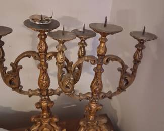Spanish colonial candleabra 1200.00