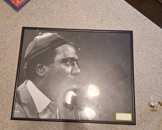 T. Monk black and white picture 65.00