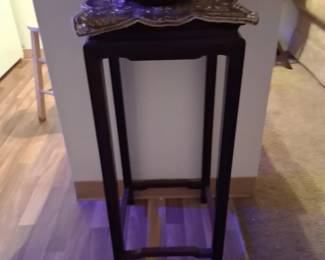 Rosewood Chinese antique table tall display 225.000