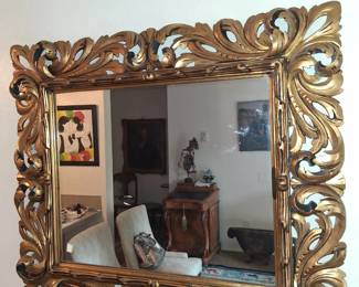 Russian antique frame turned into mirror perfect 350.00