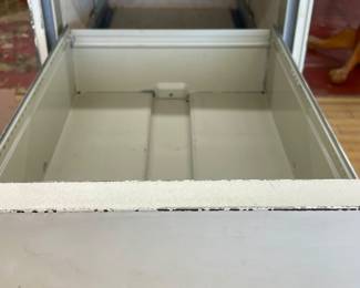 LOT # 117  -  4-DRAWER FIRE RESISTANT FILE CABINET w/KEYS