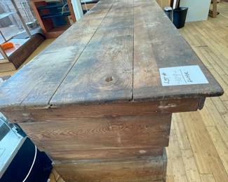 LOT # 109  -  LARGE PRIMITIVE COUNTER