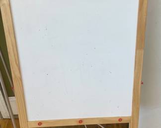 LOT # 076  -  A-FRAME DRY ERASE AND CHALKBOARD