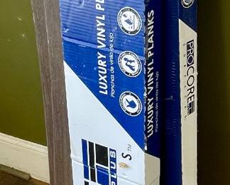 LOT # 122  -  LOT/3+ BOXES OF LUXURY VINYL PLANKS