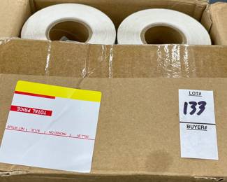 LOT #133  - CASE OF SCALE LABELS