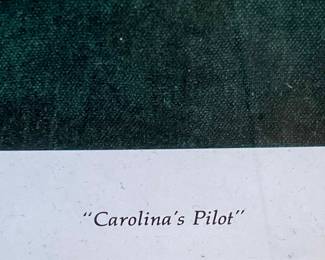 LOT #006  - “CAROLINA'S PILOT” by DOUGLAS CARR, 1993,  203/750