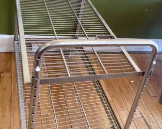 LOT # 045  -  STAINLESS STEEL STORAGE CART