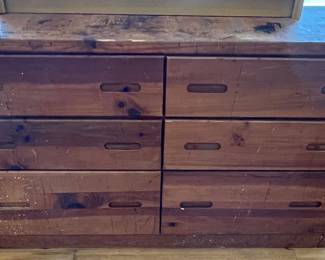 LOT # 065  -  6-DRAWER DRESSER/STORAGE CHEST