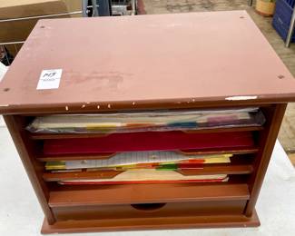 LOT #143  -  OFFICE SUPPLY ORGANIZER