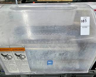 LOT # 083  - SIR STEAK MACHINERY, INC. MEAT CUBER/MINCER