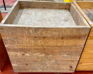 LOT # 014  -  LARGE MOBILE PRODUCE BIN DISPLAY