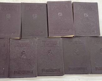 LOT #151  -  SET/9 ANTIQUE “MODERN BUSINESS” BOOKS  1947