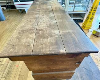 LOT # 109  -  LARGE PRIMITIVE COUNTER