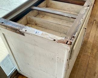 LOT # 054  -  HOOSIER CABINET BASE
